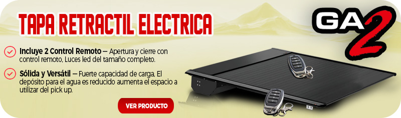 tapa electrica para camioneta GA2